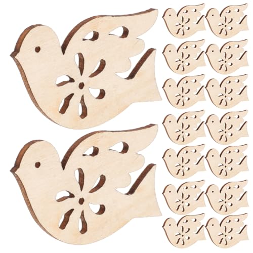 LIFKOME 20 Stück Teiliges Friedenstaube aus Naturbelassenem Holz Leicht und Langlebig für DIY bemalung Wohnkultur als Charme für Kreative Bastelprojekte und Friedensdeko LIFKOME 20 Stück Teiliges Friedenstaube aus Naturbelassenem Holz Leicht und Langlebig für DIY bemalung Wohnkultur als Charme für Kreative Bastelprojekte und Friedensdeko von LIFKOME