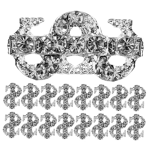 LIFKOME 20 Stück Teiliges Nagel Charmes Metall Dollarzeichen Silber Nail Art Dekorationen Schmuck für Frauen DIY Maniküre Zubehör für Natürliche und Künstliche Nägel LIFKOME 20 Stück Teiliges Nagel Charmes Metall Dollarzeichen Silber Nail Art Dekorationen Schmuck für Frauen DIY Maniküre Zubehör für Natürliche und Künstliche Nägel von LIFKOME
