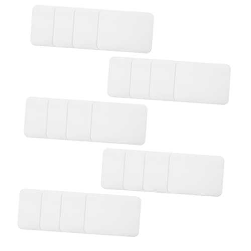 LIFKOME 20 Stück Teiliges Rechteckige Bügel Flicken Weiß DIY Patch Sticker zum Aufbügeln Lochverschluss und Reparatur für Jeans Taschen Kleidung Vielseitig Einsetzbar LIFKOME 20 Stück Teiliges Rechteckige Bügel Flicken Weiß DIY Patch Sticker zum Aufbügeln Lochverschluss und Reparatur für Jeans Taschen Kleidung Vielseitig Einsetzbar von LIFKOME