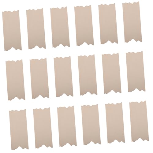 LIFKOME 20 Stück Unbearbeitete Holzplatten für Diy Projekte Holzschild Blanko zum Basteln für Erwachsene Kreative Wanddekoration und Hochzeitsfeiern von LIFKOME