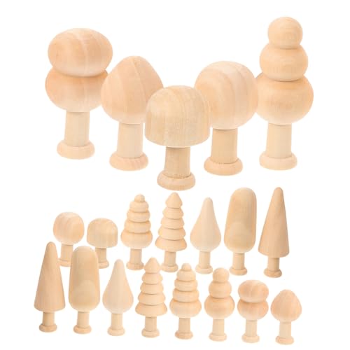 LIFKOME 20 Stück Unbehandelte Mini Holz Bäume zum Bemalen DIY Basteln Weihnachtsbaum Deko Flach und Glatt für Handwerk Malerei Dekoration Tisch Party Zubehör LIFKOME 20 Stück Unbehandelte Mini Holz Bäume zum Bemalen DIY Basteln Weihnachtsbaum Deko Flach und Glatt für Handwerk Malerei Dekoration Tisch Party Zubehör von LIFKOME