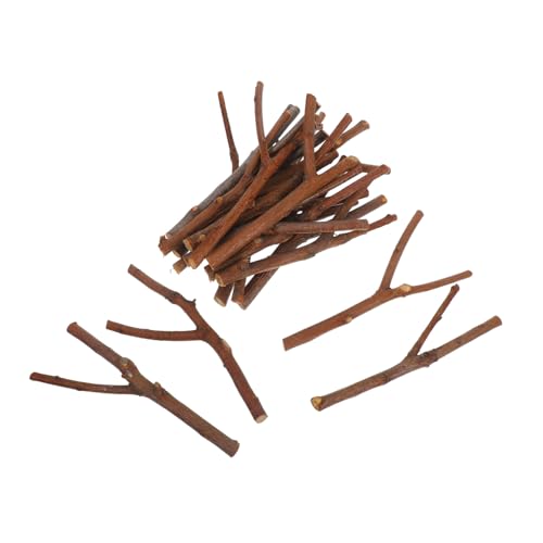 LIFKOME 20 Stück Y förmige Naturholz Stöcke aus Birkenzweigen für DIY Bastelprojekte Rustikale Holzstäbe für Deko Foto requisiten Schulprojekte und Naturinspirierte Handwerksarbeiten von LIFKOME