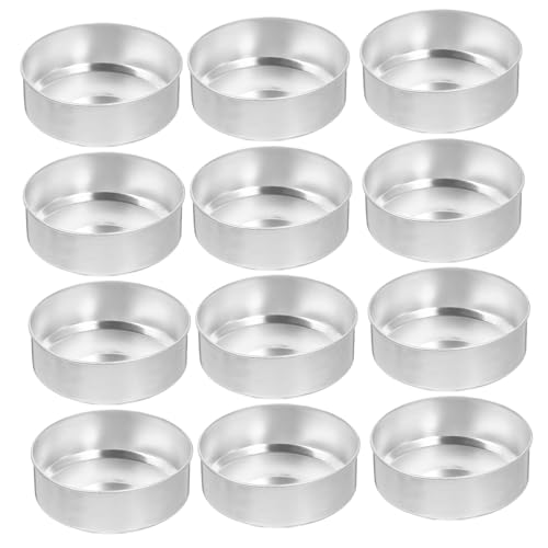 LIFKOME 200 Stück Aluminium Teelichthalter Silber Hitzebeständige Leere Behälter für Kerzenherstellung Leicht Stapelbar Geeignet für DIY Duftkerzen Süßigkeiten Bastelbedarf LIFKOME 200 Stück Aluminium Teelichthalter Silber Hitzebeständige Leere Behälter für Kerzenherstellung Leicht Stapelbar Geeignet für DIY Duftkerzen Süßigkeiten Bastelbedarf von LIFKOME