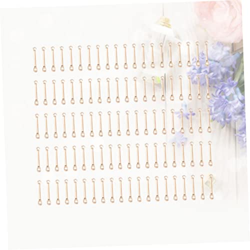 LIFKOME 200 Stück DIY Ohrhänger Verbindungsstäbe Goldfarben Schmuckzubehör für Handgemachte Ohrringe Damen Schmuckteile Leicht und Langlebig LIFKOME 200 Stück DIY Ohrhänger Verbindungsstäbe Goldfarben Schmuckzubehör für Handgemachte Ohrringe Damen Schmuckteile Leicht und Langlebig von LIFKOME