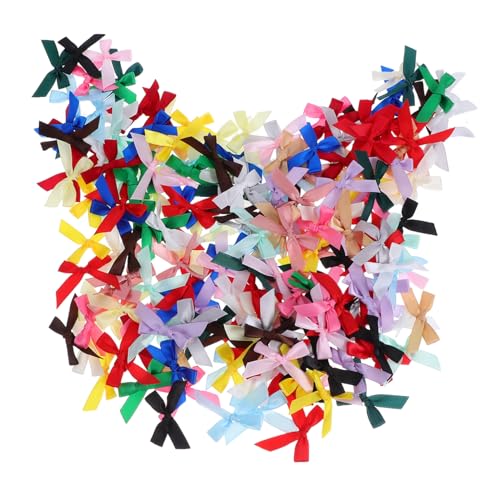 LIFKOME 200 Stück Kleine Satinband Schleifen Handgefertigt Bunte Deko Schleifen für DIY Basteln Party Hochzeit Geschenkverpackung Textil Zubehör LIFKOME 200 Stück Kleine Satinband Schleifen Handgefertigt Bunte Deko Schleifen für DIY Basteln Party Hochzeit Geschenkverpackung Textil Zubehör von LIFKOME