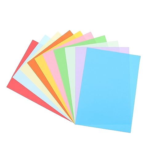 LIFKOME 200 Stück Origami Papier Doppelseitiges Bastelpapier für Farben DIY Bastelprojekte Faltpapier für Kreative Aktivitäten und Feierlichkeiten von LIFKOME