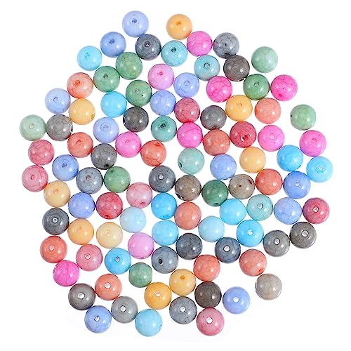 LIFKOME 200Stücke Glasrissige Perlen Für DIY Schmuckherstellung Glasperlen Für Armbänder Halsketten Und Bastelprojekte LIFKOME 200Stücke Glasrissige Perlen Für DIY Schmuckherstellung Glasperlen Für Armbänder Halsketten Und Bastelprojekte von LIFKOME