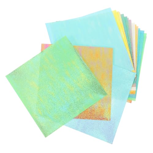 LIFKOME 20Blätter Glitzerndes Origami Papier Perlmuttpapier für DIY Kunsthandwerk für Kraniche Kreative Projekte für Erwachsene Vielseitig Einsetzbar von LIFKOME