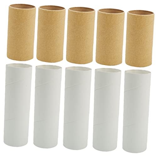 LIFKOME 20Stücke DIY Papierrohre für Bastelprojekte Runde Papierrollen für Kreative Hochwertige Bastelmaterialien zum Malen und Gestalten von LIFKOME
