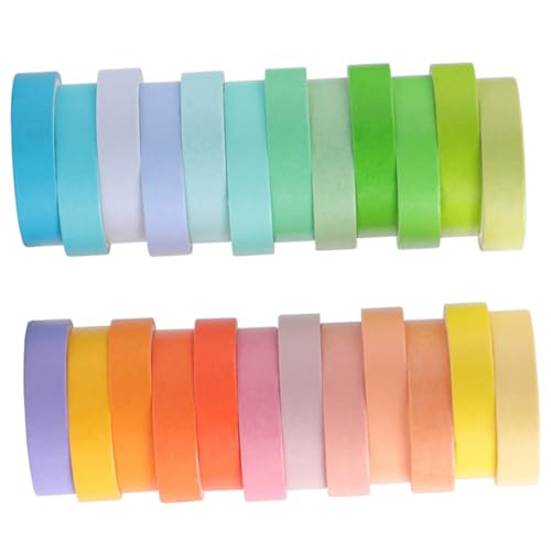 LIFKOME 24 Rollen Washi Tape Buntes DIY Klebeband für Scrapbooking Planer Tagebuch Dekoration Vielseitig Einsetzbar Langlebig und Selbstklebend LIFKOME 24 Rollen Washi Tape Buntes DIY Klebeband für Scrapbooking Planer Tagebuch Dekoration Vielseitig Einsetzbar Langlebig und Selbstklebend von LIFKOME