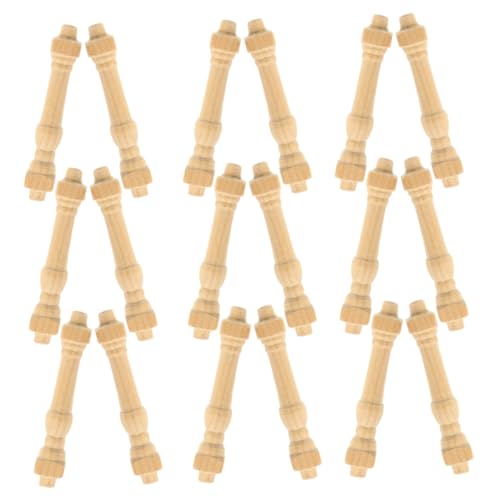 LIFKOME 24 Stück Geländer für Puppenhauszubehör Miniaturmöbel für Dollhouse Puppenhaus-Szenerie-Requisiten Dollhouse Decor Dollhouse Schlafzimmermöbel Handlaufzubehör Birke Beige LIFKOME 24 Stück Geländer für Puppenhauszubehör Miniaturmöbel für Dollhouse Puppenhaus-Szenerie-Requisiten Dollhouse Decor Dollhouse Schlafzimmermöbel Handlaufzubehör Birke Beige von LIFKOME