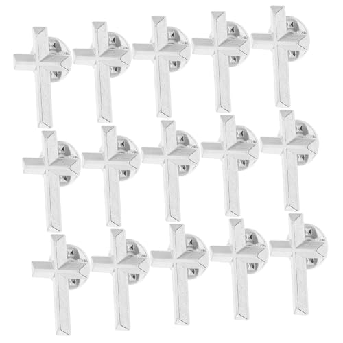 LIFKOME 24Stücke Teiliges Kreuzbroschen Für Kleidung Und Accessoires DIY Mode Pins Für Hüte Und Schmuck Detaillierte Verarbeitung Langlebig Für Persönliche von LIFKOME