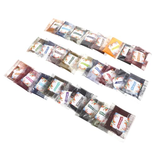 LIFKOME 26 Stück Teiliges Tie Dye Pulver Bunte Textilfarbe für Erwachsene DIY Batik Farbpulver für Kreative Stoffgestaltung Waschbeständig Leuchtende Farben für Baumwollkleidung von LIFKOME