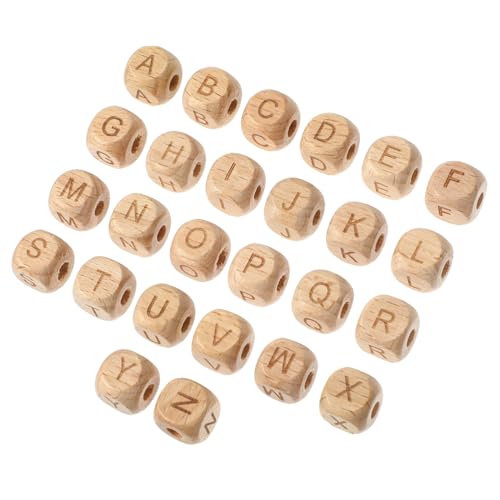 LIFKOME 260 Stk. Teiliges Buchstabenperlen aus Buche Holz Quadratische Alphabetperlen für Schmuckherstellung Diy Armbänder Halsketten Bastelprojekte Geeignet für Anfänger und Kreative LIFKOME 260 Stk. Teiliges Buchstabenperlen aus Buche Holz Quadratische Alphabetperlen für Schmuckherstellung Diy Armbänder Halsketten Bastelprojekte Geeignet für Anfänger und Kreative von LIFKOME