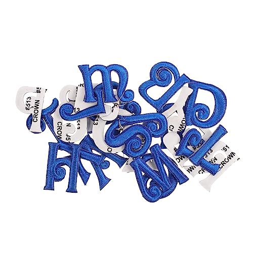 LIFKOME 26Stücke Stickerei Patches Zum Aufbügeln Für DIY Kleidung Applikationen Blauer Farbe Für Taschen Schuhe Und Hüte Perfektes LIFKOME 26Stücke Stickerei Patches Zum Aufbügeln Für DIY Kleidung Applikationen Blauer Farbe Für Taschen Schuhe Und Hüte Perfektes von LIFKOME