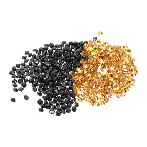 LIFKOME 2Er-Pack Diamanten Gold Schwarz Spitzen Rückseite Streudeko Vase Füller Schmucksteine Party Hochzeit Tischdeko Festliche LIFKOME 2Er-Pack Diamanten Gold Schwarz Spitzen Rückseite Streudeko Vase Füller Schmucksteine Party Hochzeit Tischdeko Festliche von LIFKOME
