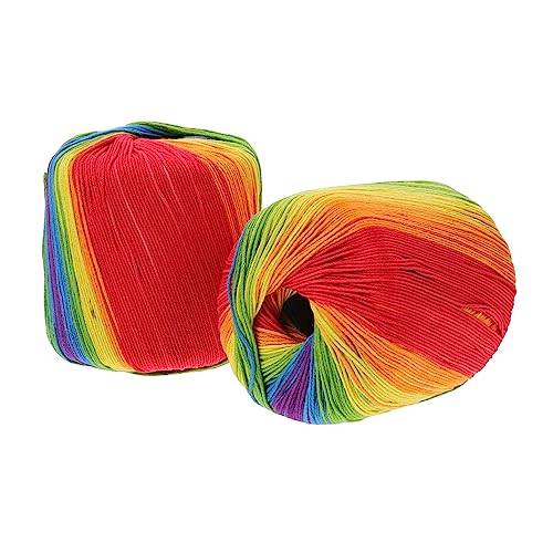LIFKOME 2Rollen Häkel Baumwollgarn im DIY Strickmaterial für Pullover Mützen und Schals Hautfreundliches Baumwollfaden zum Häkeln Vielseitig Einsetzbar für Handarbeiten LIFKOME 2Rollen Häkel Baumwollgarn im DIY Strickmaterial für Pullover Mützen und Schals Hautfreundliches Baumwollfaden zum Häkeln Vielseitig Einsetzbar für Handarbeiten von LIFKOME