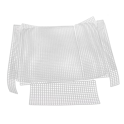 LIFKOME 2Sätze DIY Taschenmaterial Häkeln Tasche Anpassbare Kunststoffplatten für Kreative Handtaschen für DIY Projekte und Strickplatten Teiliges von LIFKOME