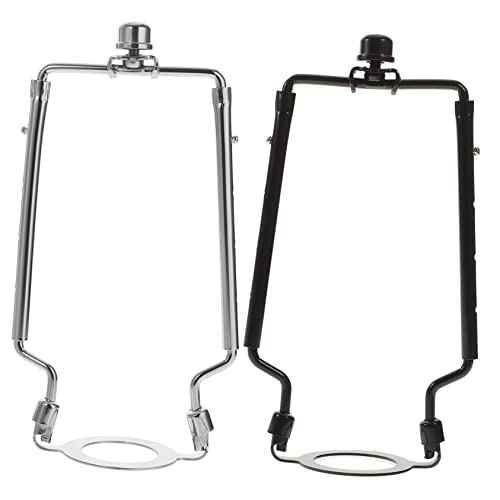 LIFKOME 2Sätze Lampenschirm Halterung Metall für Stehlampe Stabiler Lampenschirmadapter für Leuchten für Wohndesign von LIFKOME