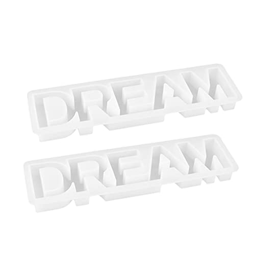 LIFKOME 2Stücke DIY Silikonformen Für Epoxidharz Dream Kristallbuchstaben Gießformen Für Kunsthandwerk Und Dekoration Silikonformen Für Projekte LIFKOME 2Stücke DIY Silikonformen Für Epoxidharz Dream Kristallbuchstaben Gießformen Für Kunsthandwerk Und Dekoration Silikonformen Für Projekte von LIFKOME