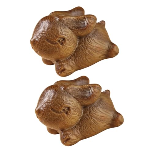LIFKOME 2Stücke Hölzerne Kaninchen Schlüsselanhänger Holzornamente für Schlüsselbund oder Halskette Dekorative Retro Hasen Charms DIY und LIFKOME 2Stücke Hölzerne Kaninchen Schlüsselanhänger Holzornamente für Schlüsselbund oder Halskette Dekorative Retro Hasen Charms DIY und von LIFKOME
