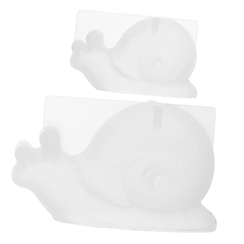 LIFKOME 2Stücke Silikon Schneckenformen Flexible DIY Tierformen für Schneckenornamente Gießform für Harz und Dekoration Perfektes Bastelzubehör für Kreative Projekte von LIFKOME