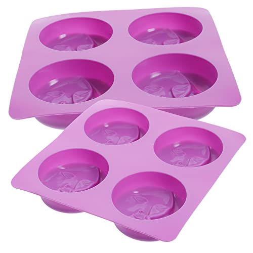 LIFKOME 2Stücke Silikonform für Schokoladenkekse und Seifen DIY Fondantform für Kreative Back und Bastelideen nicht Haftend Leicht zu Reinigen Langlebig und Praktisch von LIFKOME