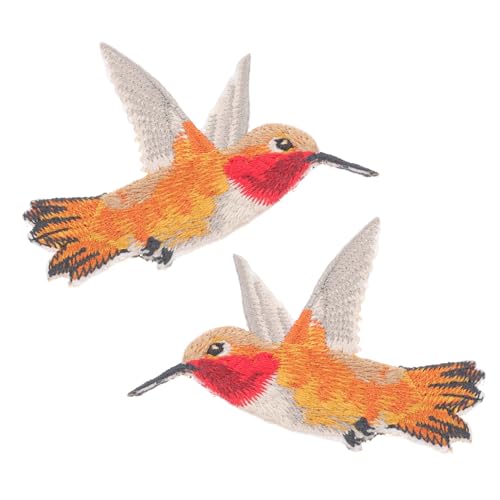 LIFKOME 2Stücke Symmetrische Hummingbird Bügel Patches Stickerei Applikationen Für DIY Kleidung Dekoration Und Bastelbedarf Für Jacken Shirts Und Mehr LIFKOME 2Stücke Symmetrische Hummingbird Bügel Patches Stickerei Applikationen Für DIY Kleidung Dekoration Und Bastelbedarf Für Jacken Shirts Und Mehr von LIFKOME