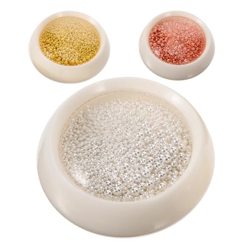 LIFKOME 3 Kartons Boxen Nagelkunst Metallkügelchen Mix in Roségold Gold Silber DIY Maniküre Zubehör für Kreative Nail Art Dekoration und Bastelverzierung LIFKOME 3 Kartons Boxen Nagelkunst Metallkügelchen Mix in Roségold Gold Silber DIY Maniküre Zubehör für Kreative Nail Art Dekoration und Bastelverzierung von LIFKOME