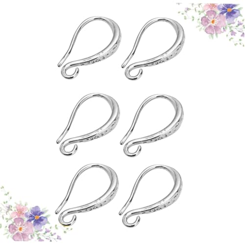 LIFKOME 3 Paar Teiliges Ohrringhaken aus Langlebigem Metall Feine Verarbeitung Weißgoldfarben DIY Ohrhaken Zubehör für Schmuckherstellung Geeignet für Damen für Office Party und Alltag LIFKOME 3 Paar Teiliges Ohrringhaken aus Langlebigem Metall Feine Verarbeitung Weißgoldfarben DIY Ohrhaken Zubehör für Schmuckherstellung Geeignet für Damen für Office Party und Alltag von LIFKOME