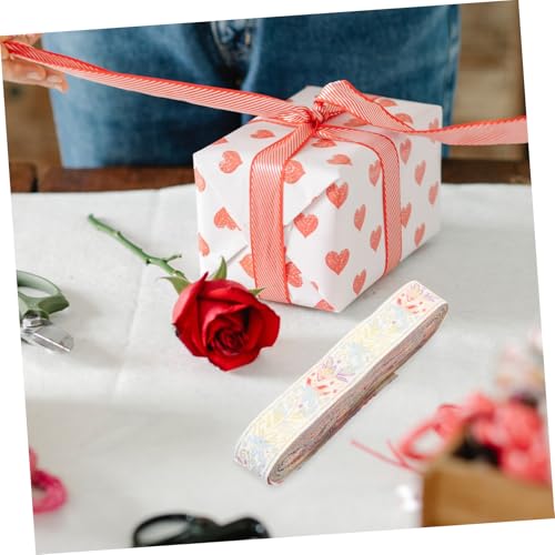 LIFKOME 3 Rollen Schleifenband mit Blumenmuster Glänzendes Satin zierband aus Vielseitig für Geschenkverpackung Hochzeit Dekoration Basteln und Festtagsdeko Geeignet LIFKOME 3 Rollen Schleifenband mit Blumenmuster Glänzendes Satin zierband aus Vielseitig für Geschenkverpackung Hochzeit Dekoration Basteln und Festtagsdeko Geeignet von LIFKOME