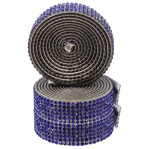 LIFKOME 3 Rollen Selbstklebendes Strassband Bastelbesatz Glitzernde Dekorative Kleidungstrims mit Hotmelt Kleber für Auto Kostüm DIY Craft Zubehör LIFKOME 3 Rollen Selbstklebendes Strassband Bastelbesatz Glitzernde Dekorative Kleidungstrims mit Hotmelt Kleber für Auto Kostüm DIY Craft Zubehör von LIFKOME