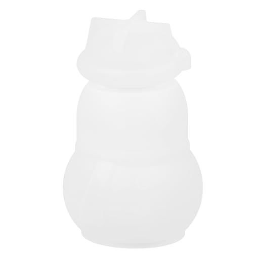 LIFKOME 3 Sätze Diy Silikonform für Schneemann Aufbewahrungsflasche Gießform für Kreative Flaschen für Winter und Weihnachtsprojekte Vielseitig Einsetzbar für Schmuck und von LIFKOME