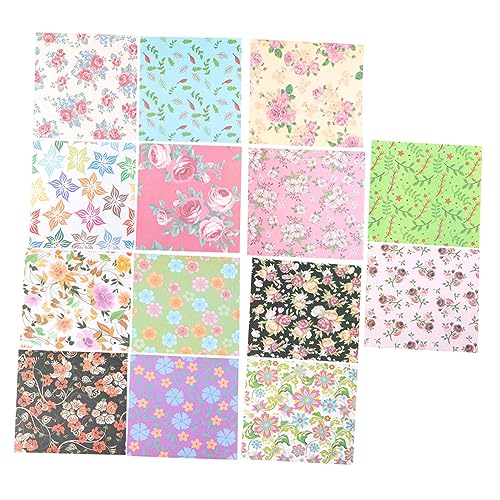 LIFKOME 3 Sätze Doppelseitiges Origami Papier für À Quadratisches DIY Bastelpapier mit Bunten Mustern für Kreative Bastelprojekte und Origami Falten von LIFKOME