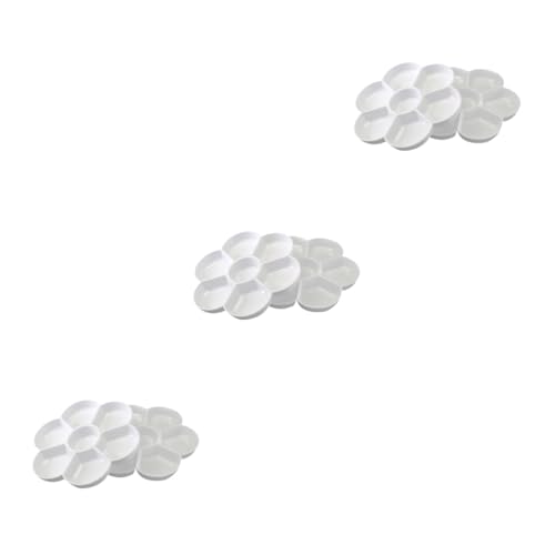 LIFKOME 3 Sätze Imitation Keramik Malpalette Blütenform Tragbare Aquarell Und Ölmalerei Mischpalette Für Künstler Leicht Zu Transportieren Und Platzsparend 2 Stück * 3 LIFKOME 3 Sätze Imitation Keramik Malpalette Blütenform Tragbare Aquarell Und Ölmalerei Mischpalette Für Künstler Leicht Zu Transportieren Und Platzsparend 2 Stück * 3 von LIFKOME