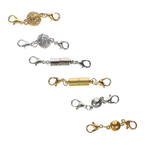 LIFKOME 3 Sätze Magnetische Schmuckverschlüsse Für Armbänder Einfache Anwendung Und Langlebig Für Diy Schmuckherstellung Passend Für Designs 6 Paare * 3 von LIFKOME