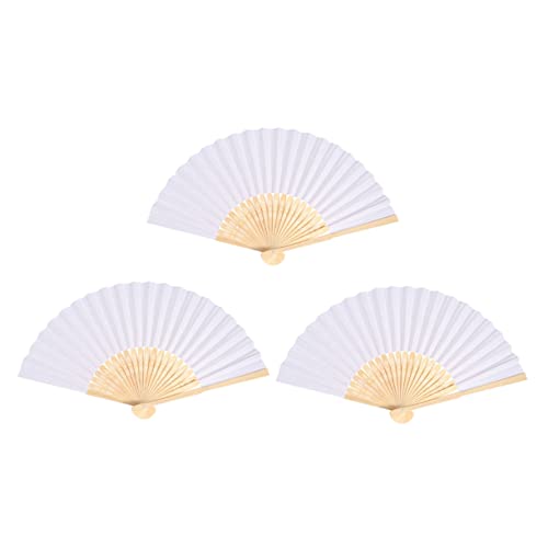 LIFKOME 3 Stück Blanko Faltfächer aus Papier Handventilator für Hochzeitsdeko DIY Bastelprojekte und Wohnraumgestaltung Faltbarer Handfächer Papier LIFKOME 3 Stück Blanko Faltfächer aus Papier Handventilator für Hochzeitsdeko DIY Bastelprojekte und Wohnraumgestaltung Faltbarer Handfächer Papier von LIFKOME