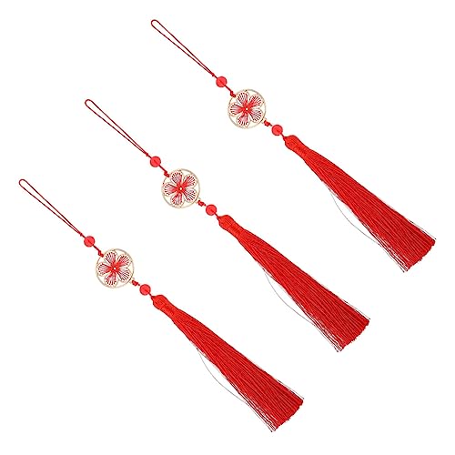 LIFKOME 3 Stück Blumenquasten Anhänger DIY Lesezeichen Quasten Lebhaftem Rot Dekorative Hängende Blumenquasten für Kreative Gestaltungen und Persönliche LIFKOME 3 Stück Blumenquasten Anhänger DIY Lesezeichen Quasten Lebhaftem Rot Dekorative Hängende Blumenquasten für Kreative Gestaltungen und Persönliche von LIFKOME