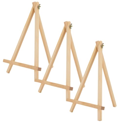LIFKOME 3 Stück Holz Staffelei Tischstaffelei Klappbar für Künstler Malen Unterricht Stabil Langlebig für Anfänger Kunstkurse und Ausstellungen LIFKOME 3 Stück Holz Staffelei Tischstaffelei Klappbar für Künstler Malen Unterricht Stabil Langlebig für Anfänger Kunstkurse und Ausstellungen von LIFKOME