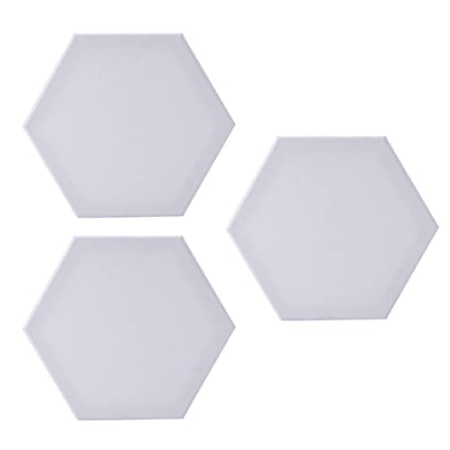 LIFKOME 3 Stück Sechseckige Malplatten Baumwolle Seitenlänge Künstlerleinwand für Öl und Acrylfarben für Diy Projekte und Kunstliebhaber LIFKOME 3 Stück Sechseckige Malplatten Baumwolle Seitenlänge Künstlerleinwand für Öl und Acrylfarben für Diy Projekte und Kunstliebhaber von LIFKOME