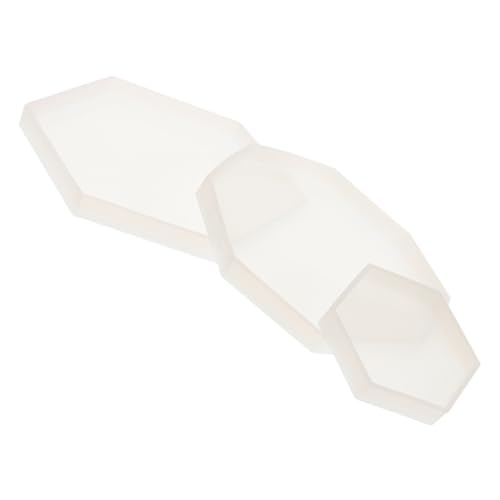 LIFKOME 3 Stück Silikon Gießform Geometrisch Flexibel Langlebig für Epoxidharz Untersetzer Tablett DIY Basteln Wohnkultur LIFKOME 3 Stück Silikon Gießform Geometrisch Flexibel Langlebig für Epoxidharz Untersetzer Tablett DIY Basteln Wohnkultur von LIFKOME