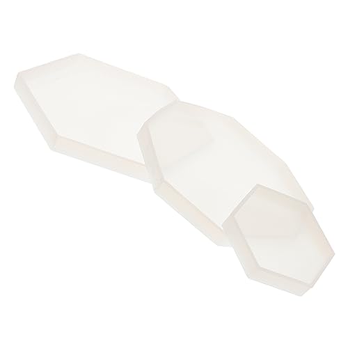 LIFKOME 3 Stück Silikonform Teilig Geometrisch für Resin Gießen Langlebige Epoxidharz Untersetzer Formen Flexibel und Wiederverwendbar für DIY Tischdeko und Kunsthandwerk LIFKOME 3 Stück Silikonform Teilig Geometrisch für Resin Gießen Langlebige Epoxidharz Untersetzer Formen Flexibel und Wiederverwendbar für DIY Tischdeko und Kunsthandwerk von LIFKOME
