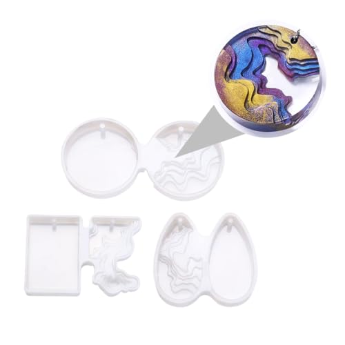 LIFKOME 3 Stück Teiliges DIY Silikonform für Epoxidharz Schmuck Kreative Leiter und Insel Anhänger Gießform Langlebig Flexibel für Personalisierte Anhänger Herstellung LIFKOME 3 Stück Teiliges DIY Silikonform für Epoxidharz Schmuck Kreative Leiter und Insel Anhänger Gießform Langlebig Flexibel für Personalisierte Anhänger Herstellung von LIFKOME