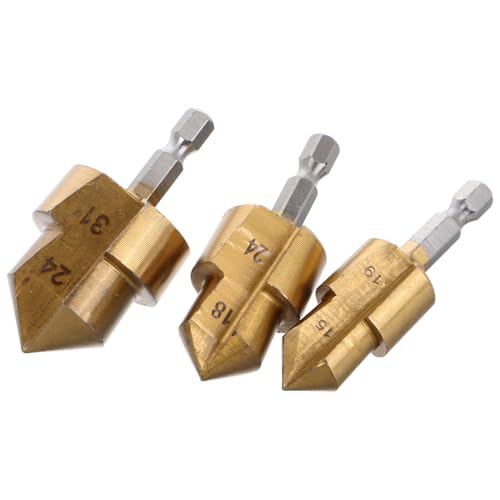 LIFKOME 3 Stück Teiliges Ppr Bohrer Set Hochcarbonstahl Wasserrohr Expansion Werkzeug für Rohrinstallation und Reparatur Vielseitige Anwendung Langlebig und Stabil von LIFKOME