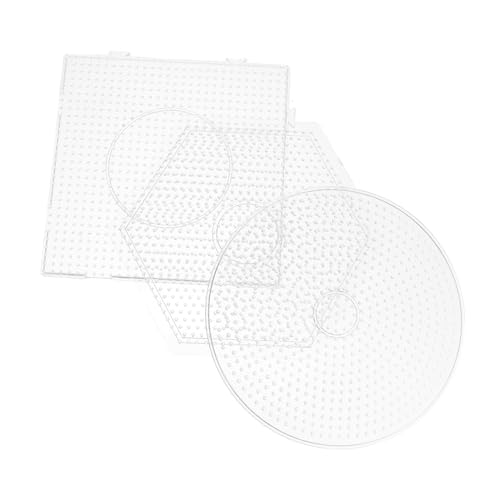 LIFKOME 3 Stück Teiliges Set Bügelperlen Steckplatten Klare Kunststoffvorlagen für Kreative DIY Projekte von Kindern Fördert Fantasie und Geschicklichkeit LIFKOME 3 Stück Teiliges Set Bügelperlen Steckplatten Klare Kunststoffvorlagen für Kreative DIY Projekte von Kindern Fördert Fantasie und Geschicklichkeit von LIFKOME