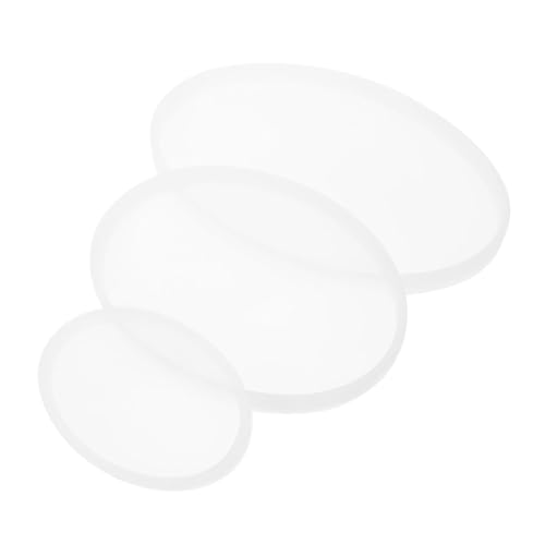 LIFKOME 3 Stück Teiliges Silikon DIY Epoxidharz Formen Flexible Transparente Silikonformen für Handgemachte Tischdekorationen Langlebig Einfach zu Reinigen für Kreative Bastelprojekte LIFKOME 3 Stück Teiliges Silikon DIY Epoxidharz Formen Flexible Transparente Silikonformen für Handgemachte Tischdekorationen Langlebig Einfach zu Reinigen für Kreative Bastelprojekte von LIFKOME