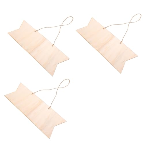 LIFKOME 3 Stück Unlackierte Hängeschilder Holz Blanko Holzplaketten für DIY Dekoration und Basteln Glatte Oberfläche zum Bemalen und Gestalten für Kreative Botschaften und Hinweise LIFKOME 3 Stück Unlackierte Hängeschilder Holz Blanko Holzplaketten für DIY Dekoration und Basteln Glatte Oberfläche zum Bemalen und Gestalten für Kreative Botschaften und Hinweise von LIFKOME
