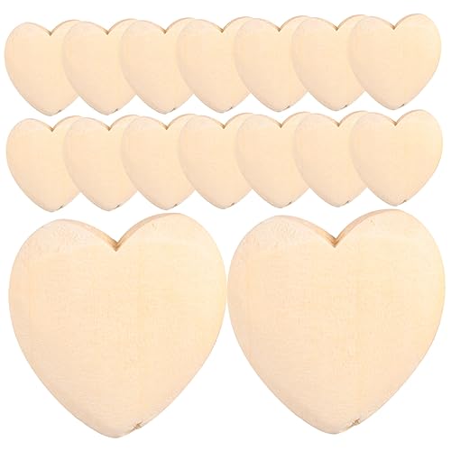 LIFKOME 30 Stück Herzförmige Holzscheiben Unlackiert DIY Bastelmaterial für Valentinstag Hochzeiten und Kreative Projekte für Geschenkanhänger und Streudeko LIFKOME 30 Stück Herzförmige Holzscheiben Unlackiert DIY Bastelmaterial für Valentinstag Hochzeiten und Kreative Projekte für Geschenkanhänger und Streudeko von LIFKOME