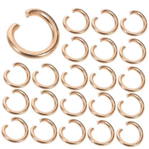 LIFKOME 30 Stück Kettenglieder Armband Schmuck Halskette Schnellverbinder Kleine Biegeringe Ersatz Verriegelungsverbinder Runde Ringverbinder Biegeringe Spaltringe Goldenes Eisen LIFKOME 30 Stück Kettenglieder Armband Schmuck Halskette Schnellverbinder Kleine Biegeringe Ersatz Verriegelungsverbinder Runde Ringverbinder Biegeringe Spaltringe Goldenes Eisen von LIFKOME