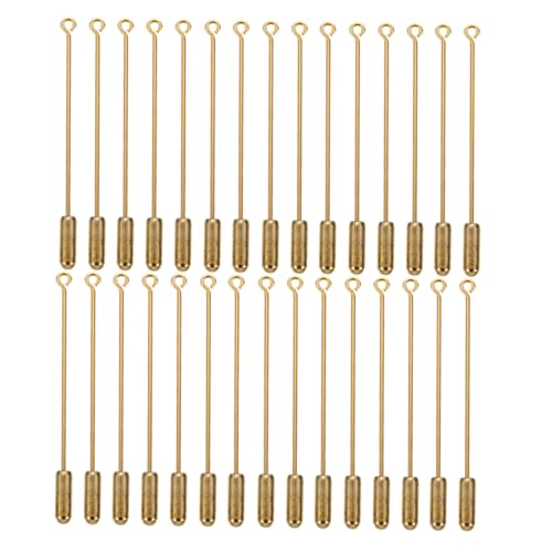 LIFKOME 30 Stück Kupfer Brooch Basis mit Sicherheitsverschluss Multifunktionale Diy Schmuckzubehör für Schals und Accessoires LIFKOME 30 Stück Kupfer Brooch Basis mit Sicherheitsverschluss Multifunktionale Diy Schmuckzubehör für Schals und Accessoires von LIFKOME